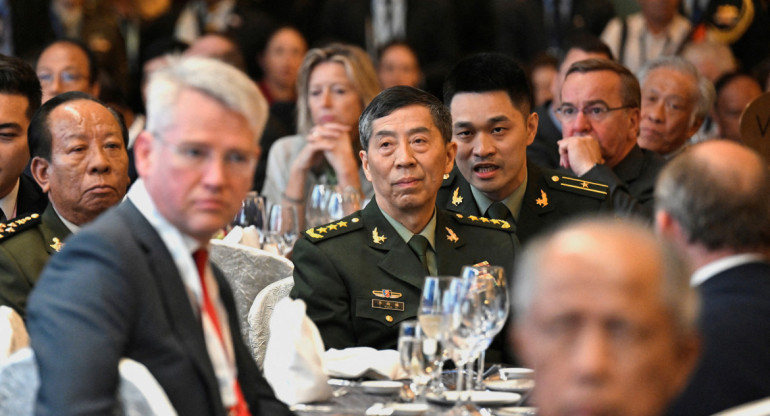 Li Shangfu, consejero de Estado y ministro de Defensa Nacional de China. Foto: REUTERS.