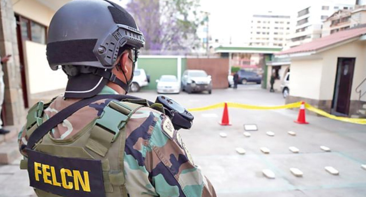 La mayor parte de la cocaína sale de Bolivia. Foto: Ministerio de Gobierno.