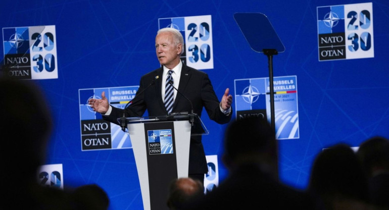 Joe Biden, OTAN. Foto: EFE