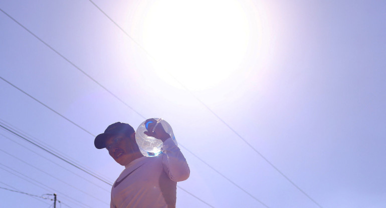 Ola de calor. Foto: Reuters.