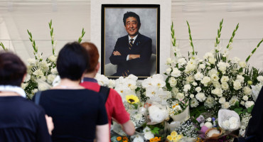 Funeral Shinzo Abe. Foto: Reuters.