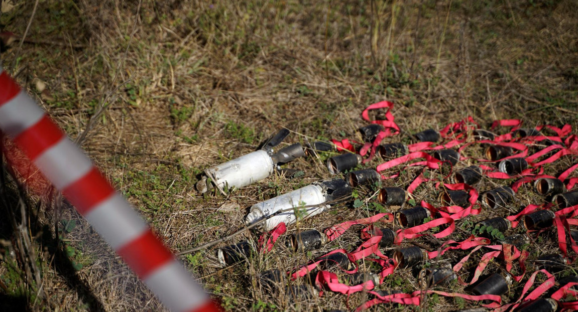 Bombas de racimo. Foto: EFE