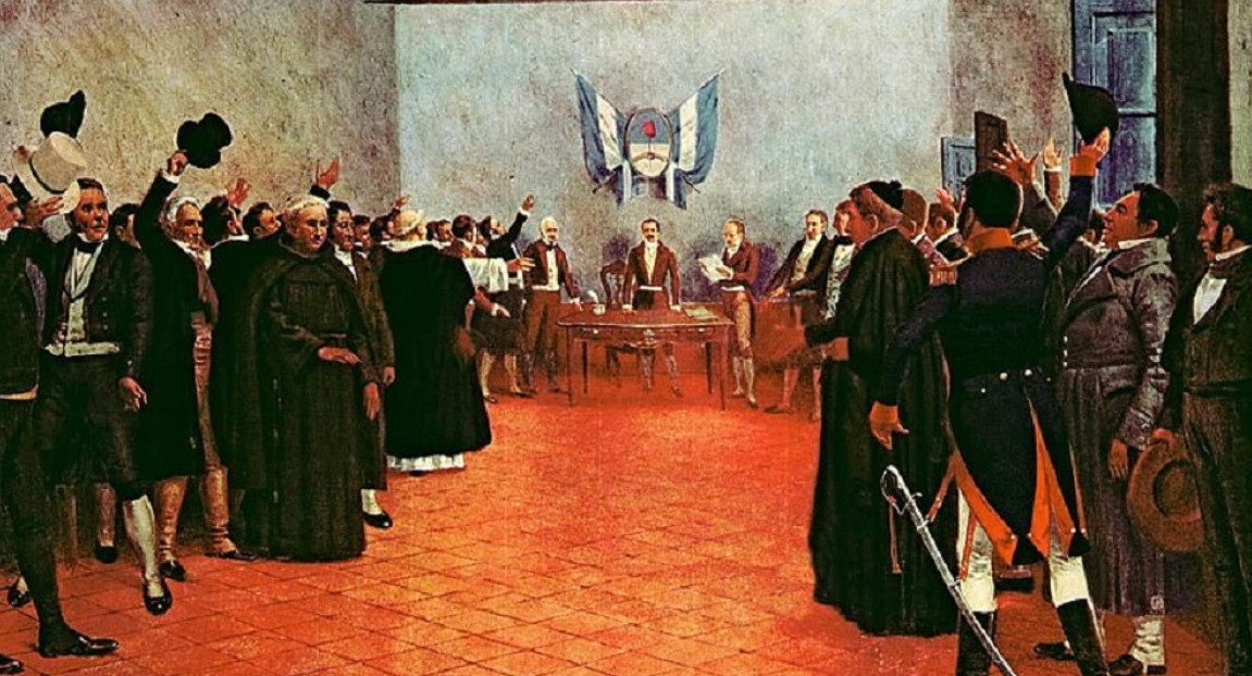 9 de julio de 1816. Foto: Google.