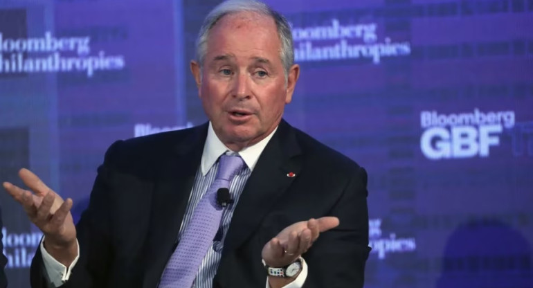 Stephen Schwarzman, CEO de Blackstone.