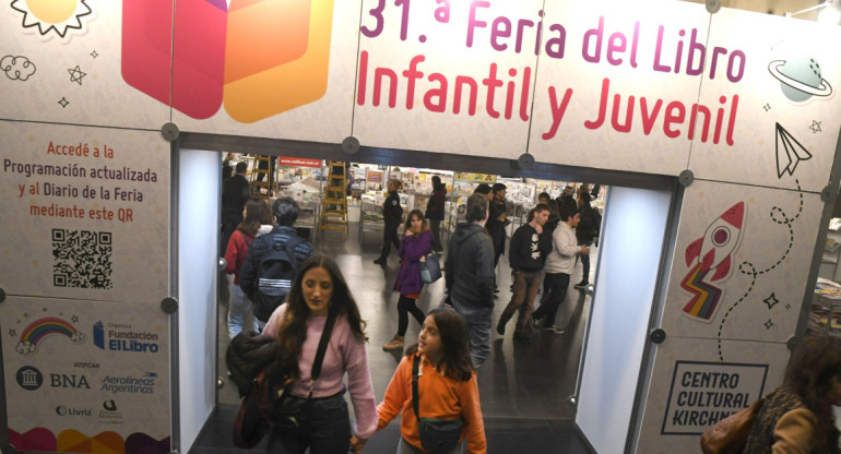 Feria del Libro Infantil y Juvenil, en el Centro Cultural Kirchner. Foto: Prensa.