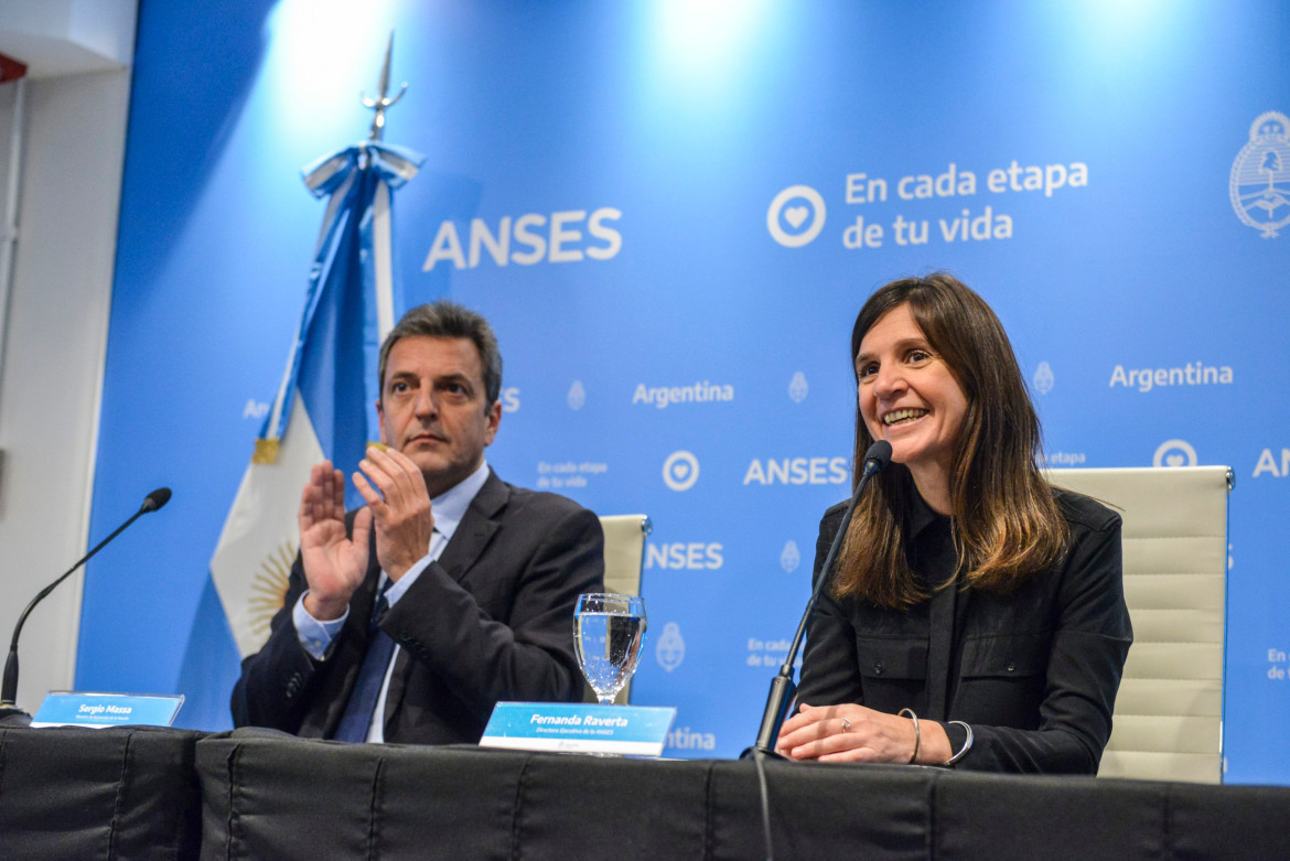 Sergio Massa anunció nuevos beneficios para jubilados. Foto: Télam.