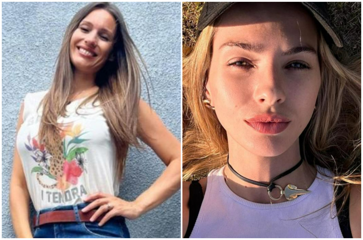 Pampita y la China Suárez. Fotos: Instagram.