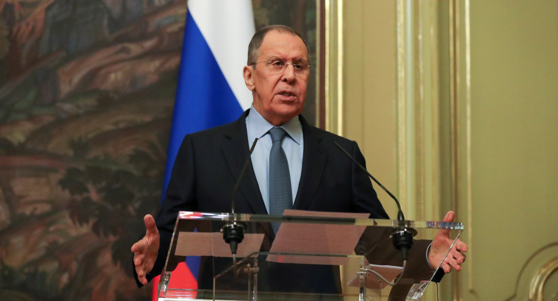 Ministro de Exteriores de Rusia, Serguéi Lavrov. Foto: NA.