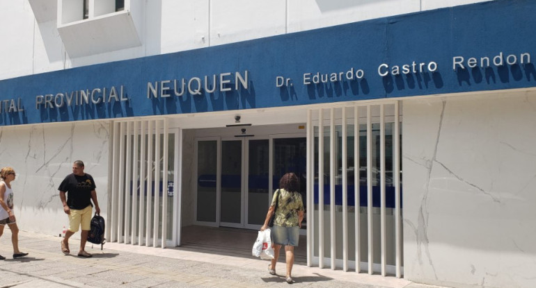 Hospital Provincial Neuquén. Foto: saludneuquen