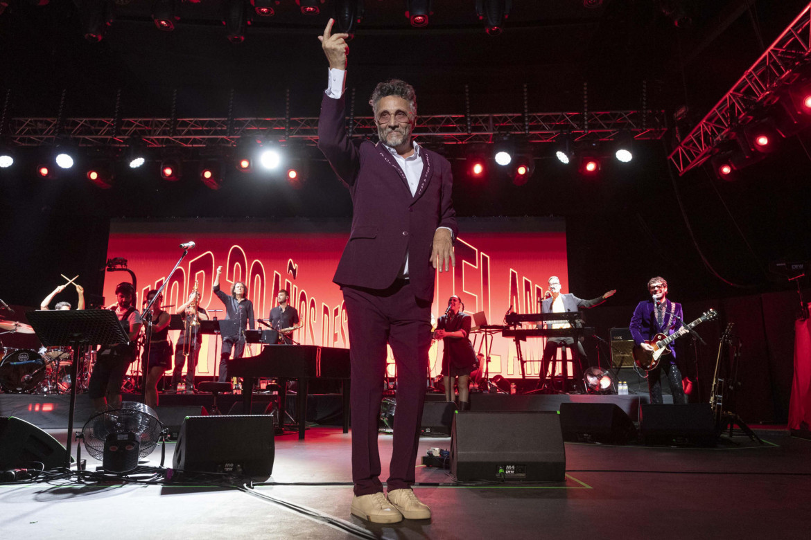 Fito Páez en el festival La Mar de Músicas. Foto: EFE.