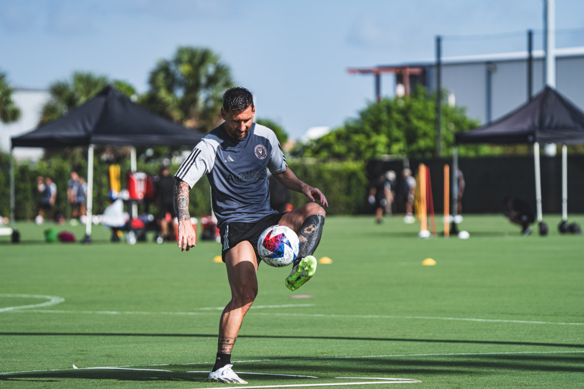 Lionel Messi, Inter de Miami. Foto: Twitter @InterMiamiCF