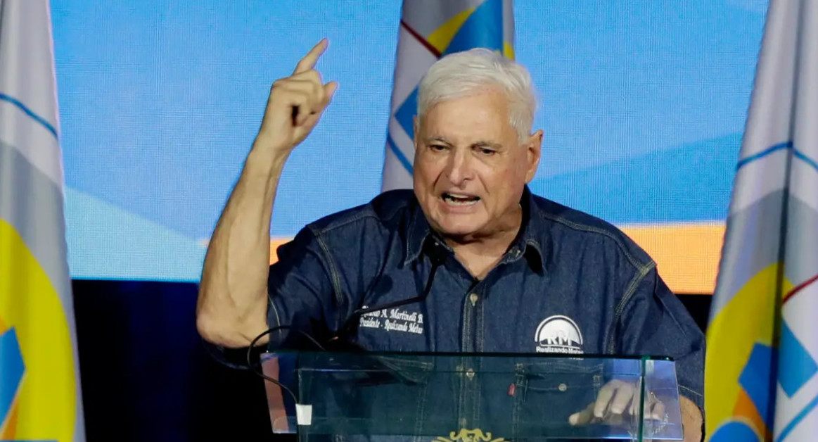 Ricardo Martinelli, Panamá. Foto: EFE