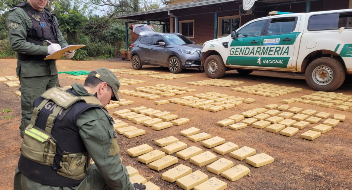 Operativo en Misiones. Foto: Twitter/minseg.