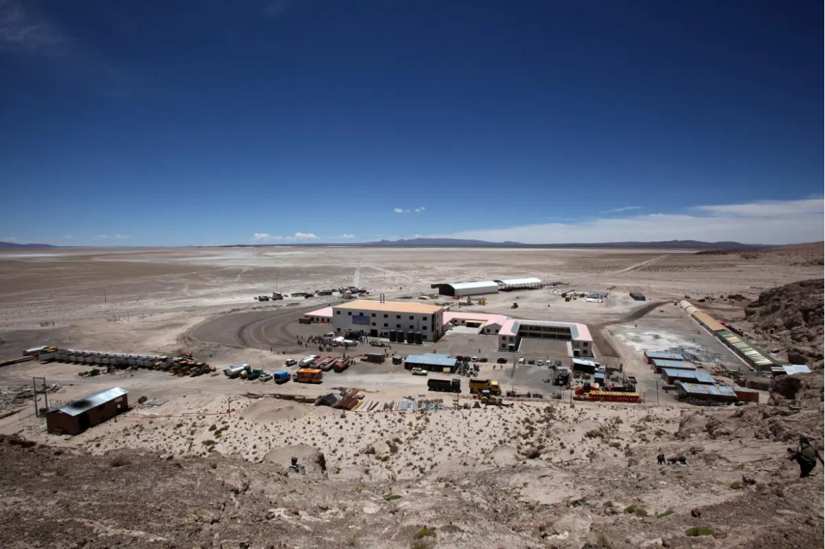 Litio en Bolivia. Foto: EFE