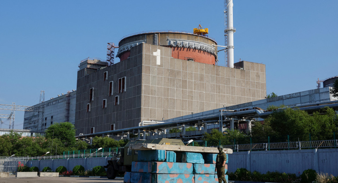 La planta nuclear de Zaporiyia. Foto: Reuters.