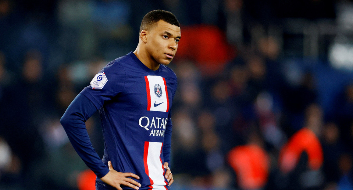 Kylian Mbappé, PSG. Foto: Reuters