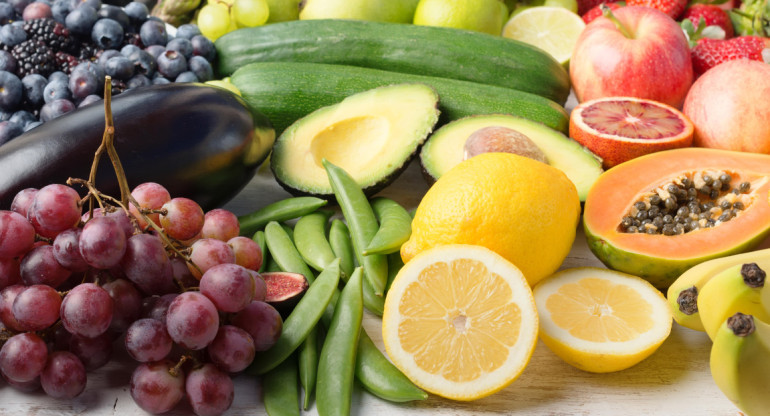 Alimentos sanos. Foto: Alamy