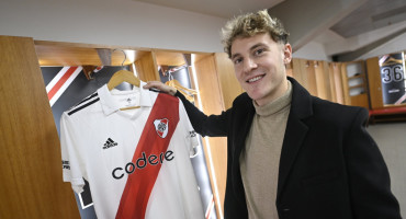 Facundo Colidio, nuevo refuerzo de River Plate. Foto: Twitter @RiverPlate.