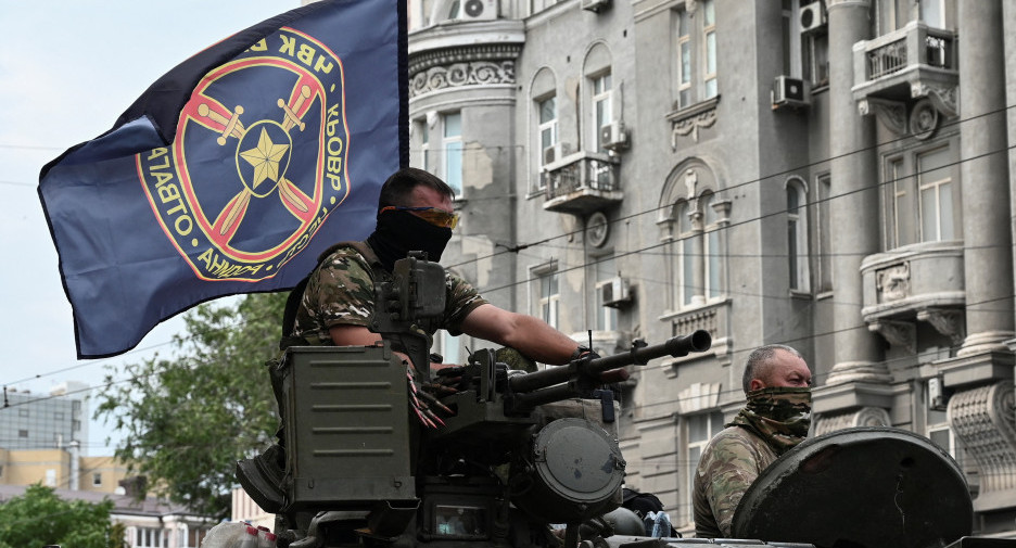 Mercenarios Wagner entrando a Bielorrusia. Foto: Reuters.