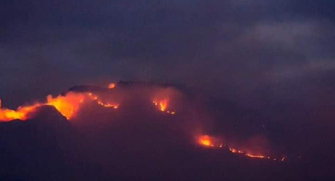 Cerro Uritorco. Foto Twitter @ctnewsweb.