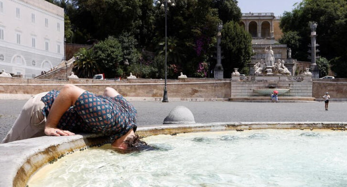 Ola de calor, verano. Foto: Reuters.