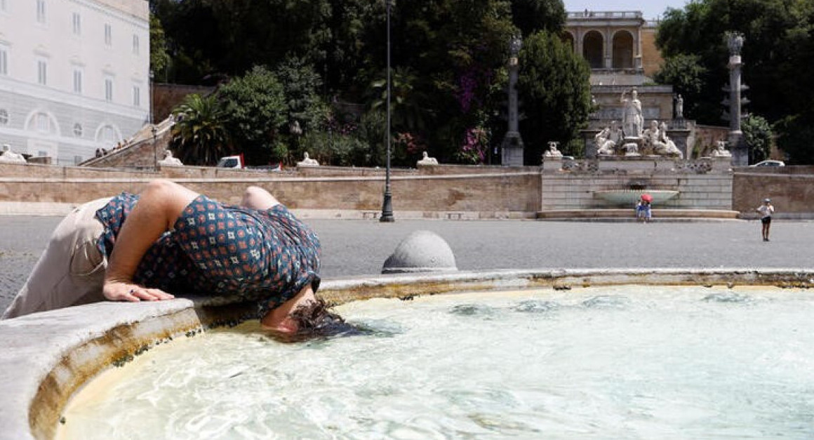 Ola de calor, verano. Foto: Reuters.