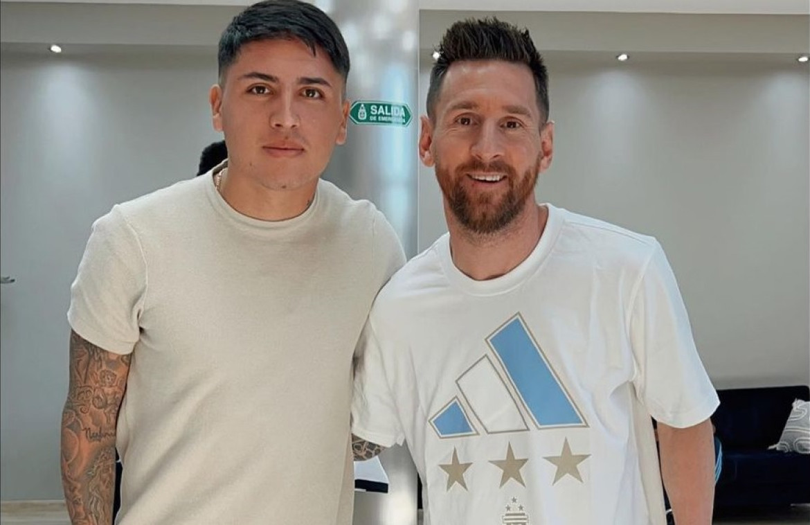 Facundo Farías será compañero de Lionel Messi en Inter Miami. Foto: Instagram @facufarias10.