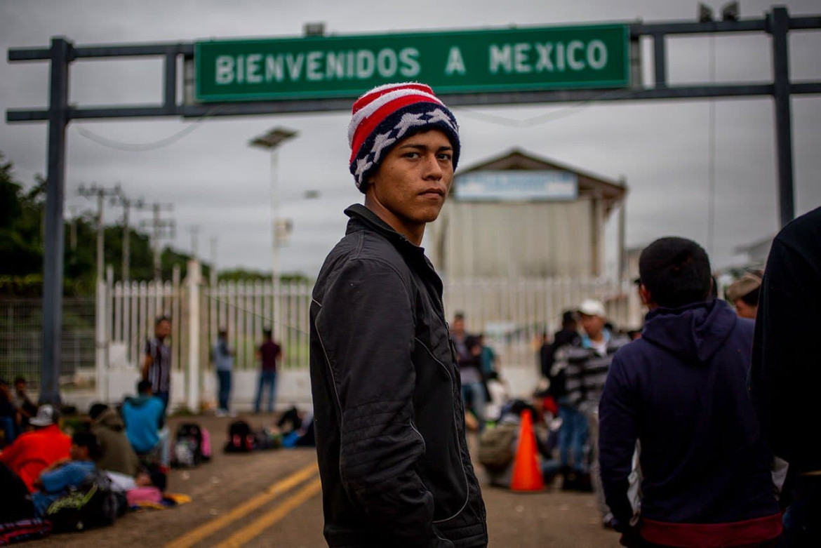 Migrantes en México. Foto: EFE