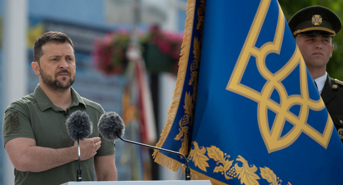 Volodimir Zelenski. Foto: REUTERS.