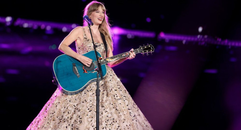 Taylor Swift en su concierto en Seattle. Foto: Instagram @taylorswift.