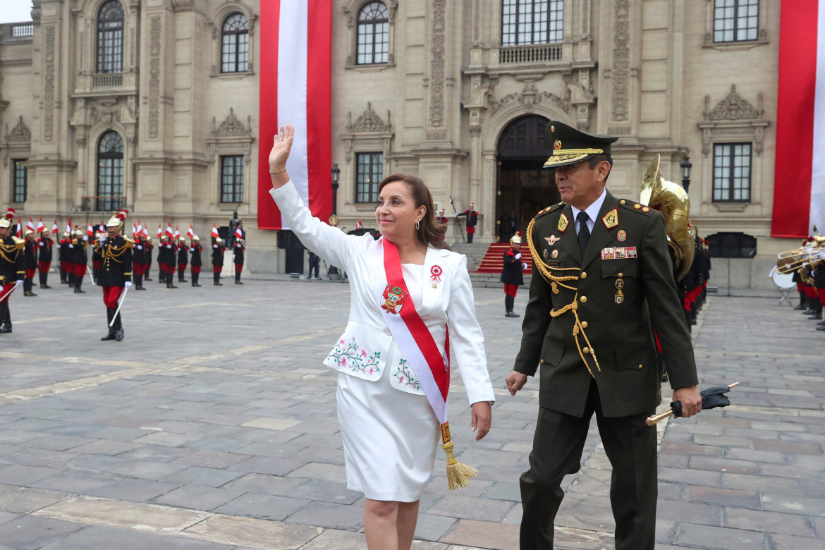 Dina Boluarte. Foto: REUTERS.