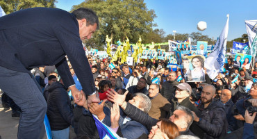 Massa en Tucumán. Foto: prensa.