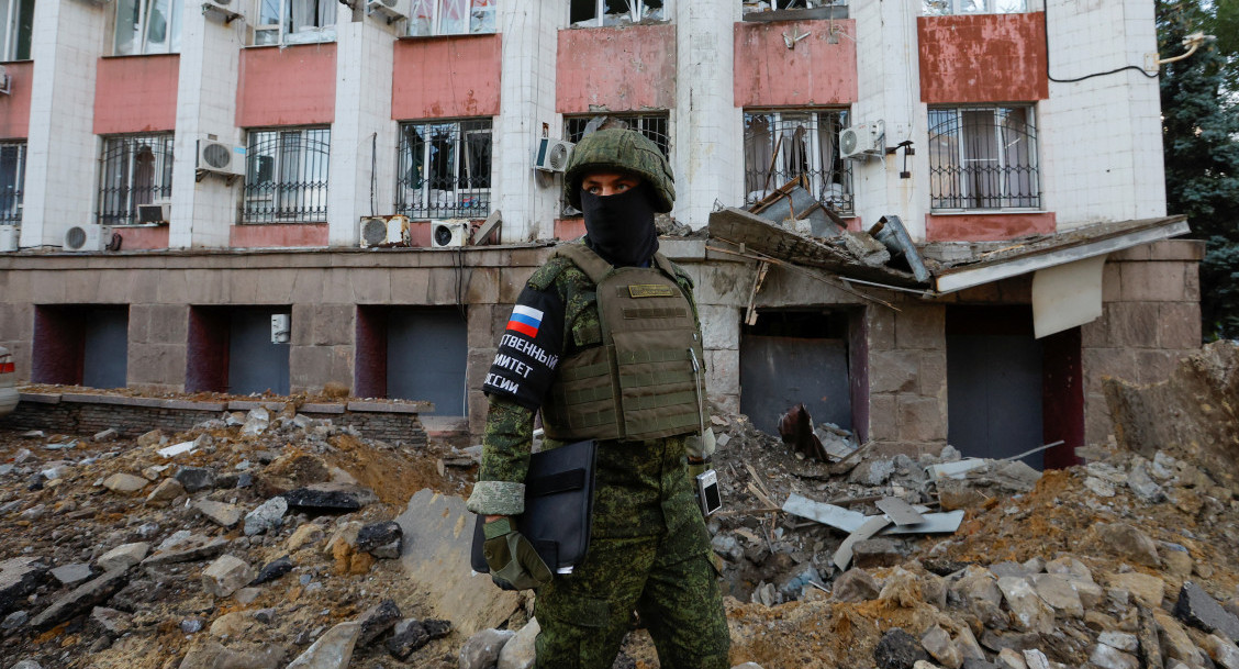 Guerra Rusia-Ucrania; Donetsk. Foto: Reuters.