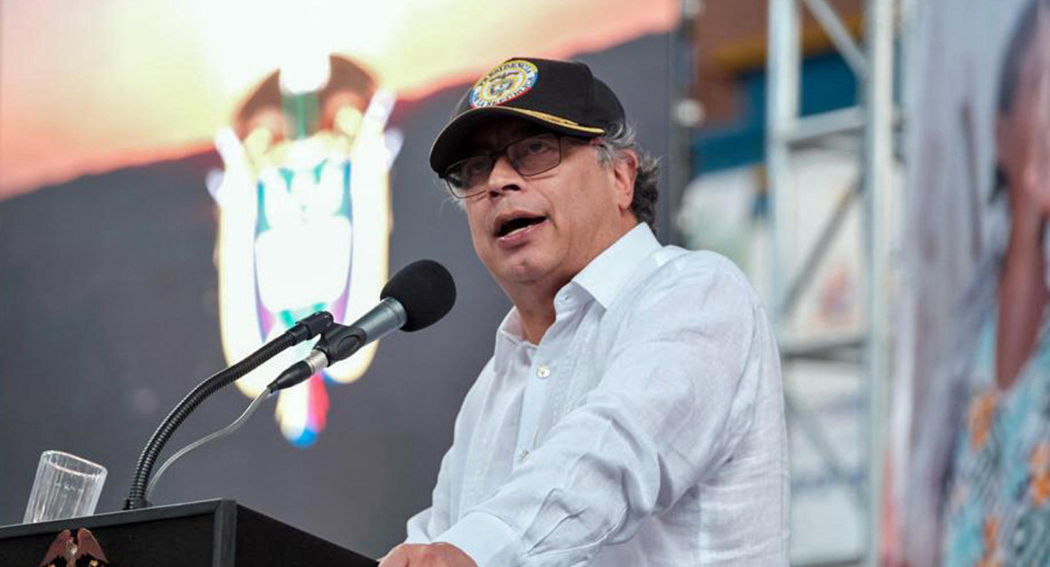 Gustavo Petro aseguró que no intervendrá ni presionará a la Fiscalía. Foto: EFE.