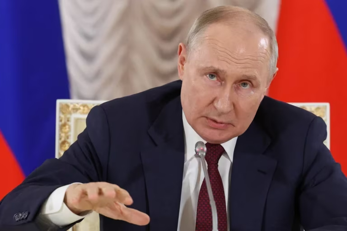 Vladimir Putin, habla en una rueda de prensa en San Petersburgo . Foto: Reuters