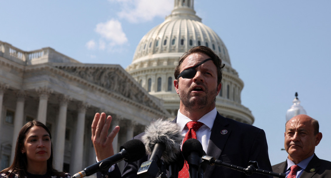 Dan Crenshaw. Reuters