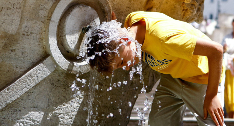 Ola de calor en el hemisferio norte. Foto: Reuters