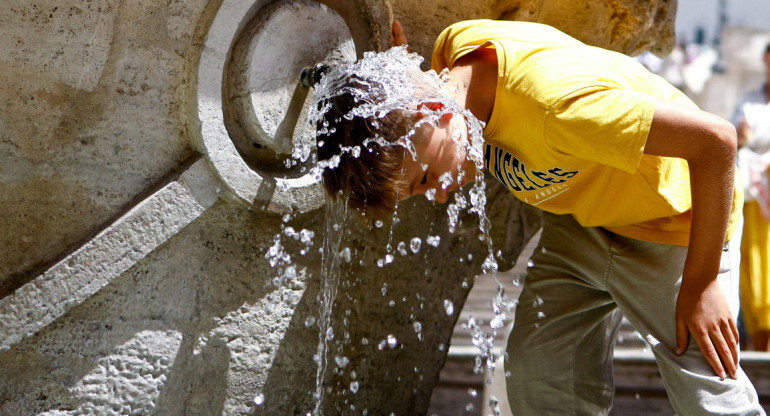 Ola de calor en el hemisferio norte. Foto: Reuters