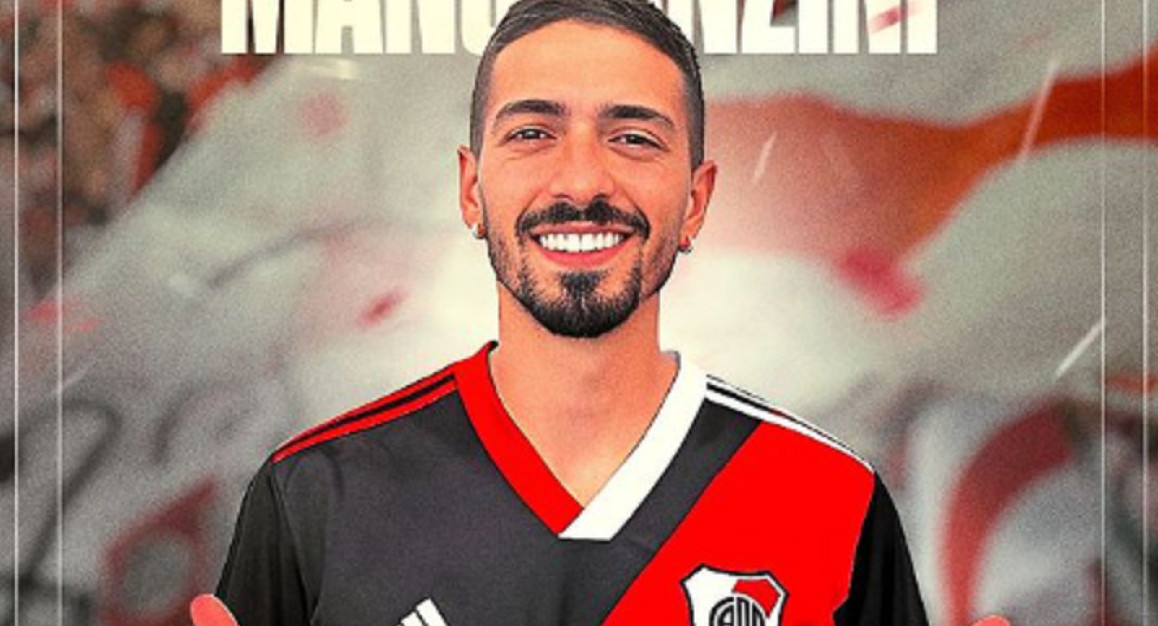 Manuel Lanzini. Foto: Twitter River