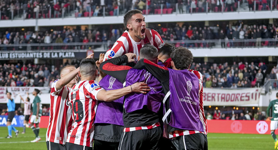 Copa Sudamericana, Estudiantes vs. Goias. Foto: NA.