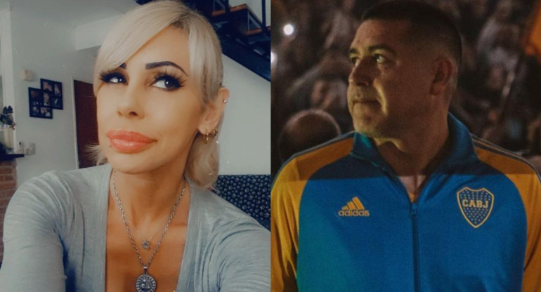 Mónica Farro recordó su romance con Juan Román Riquelme. Fotos: Instagram.