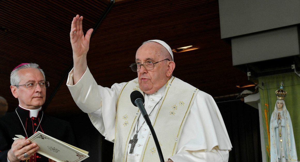 Papa Francisco en Portugal. Foto: REUTERS.