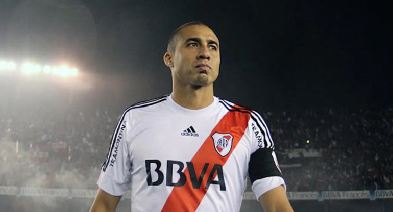 David Trezeguet en River.