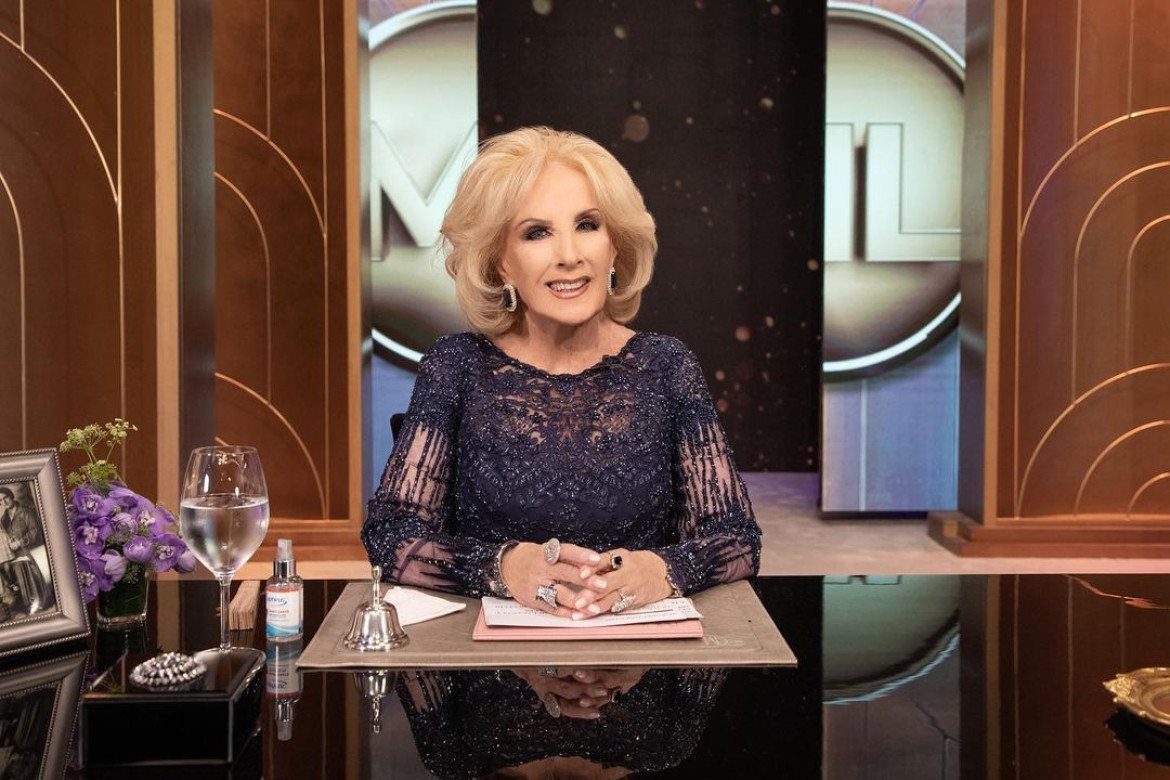 Mirtha Legrand. Foto: Instagram @mirthalegrand.