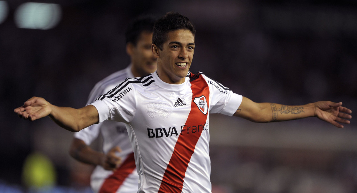 Manuel Lanzini retornó a River Plate después de nueve años. Foto: NA.