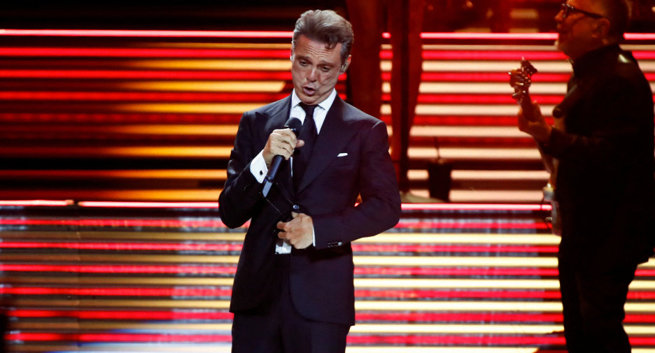 Luis Miguel en Argentina. Foto: Reuters.