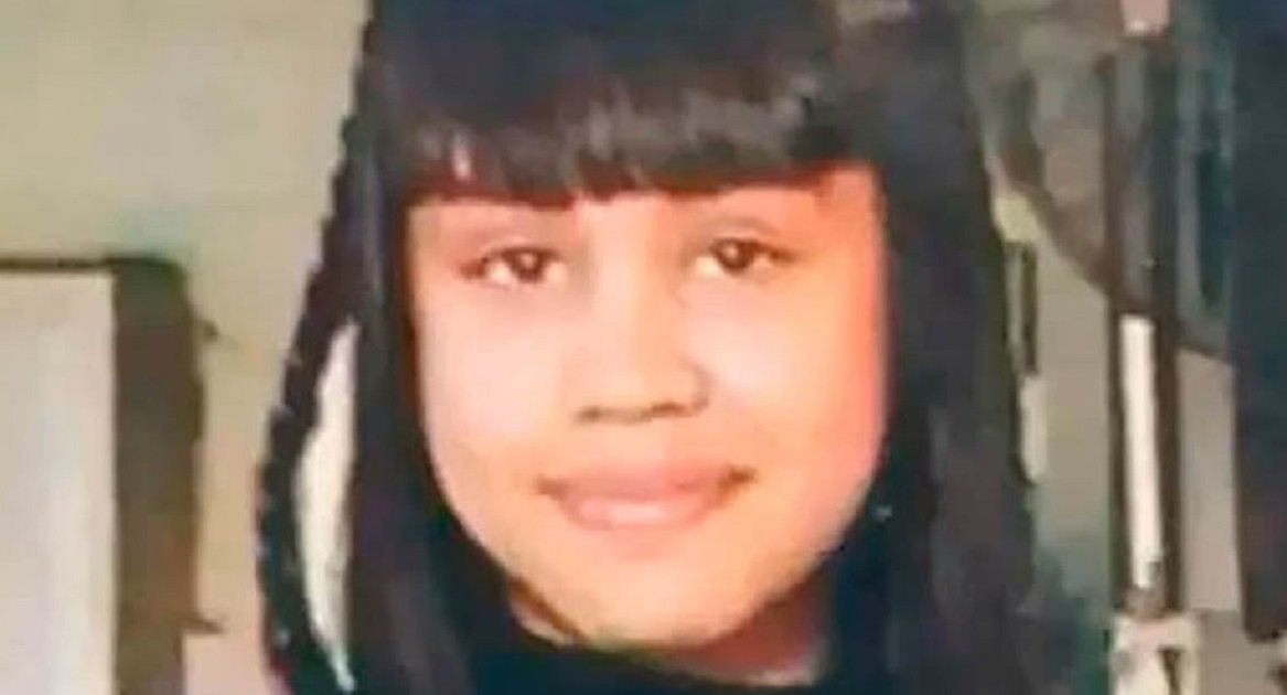 Morena Domínguez, niña asesinada. Foto: NA.