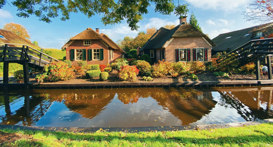 Giethoorn, la Venecia de Países Bajos. Foto: Unsplash.