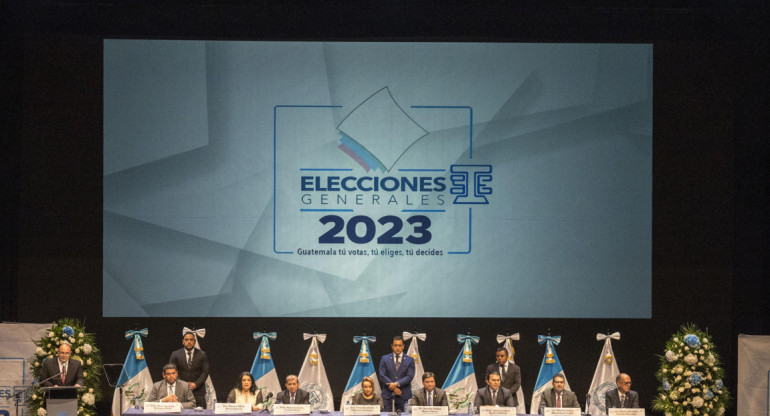 Elecciones en Guatemala. Foto: EFE