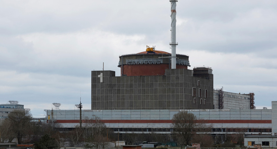 La central nuclear de Zaporiyia, la más grande de Europa. Foto: Reuters.